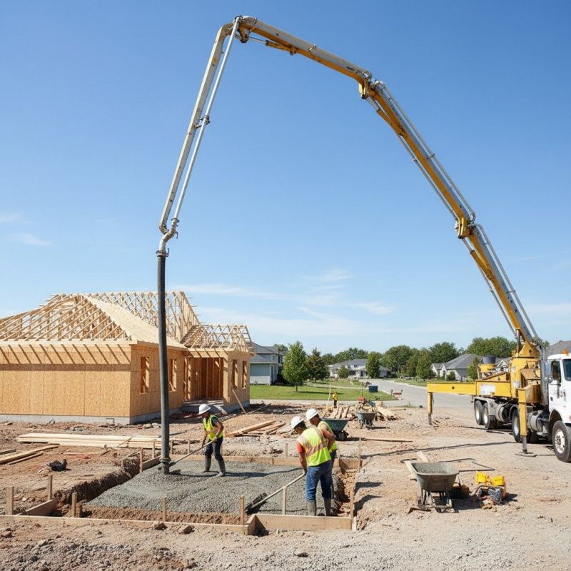 Concrete Delivery For Driveways, Foundations, And Flatwork Projects