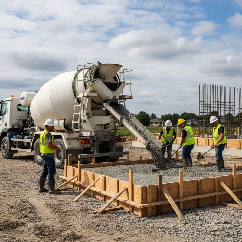 Ready-Mix Concrete Delivery Vs. On-Site Mixing: Key Differences